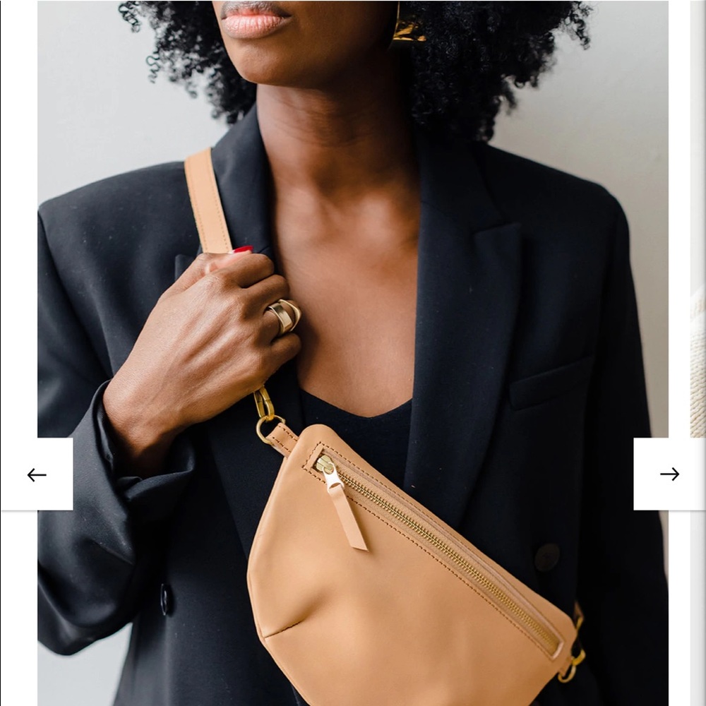 Abby Alley Sling Bag Tan